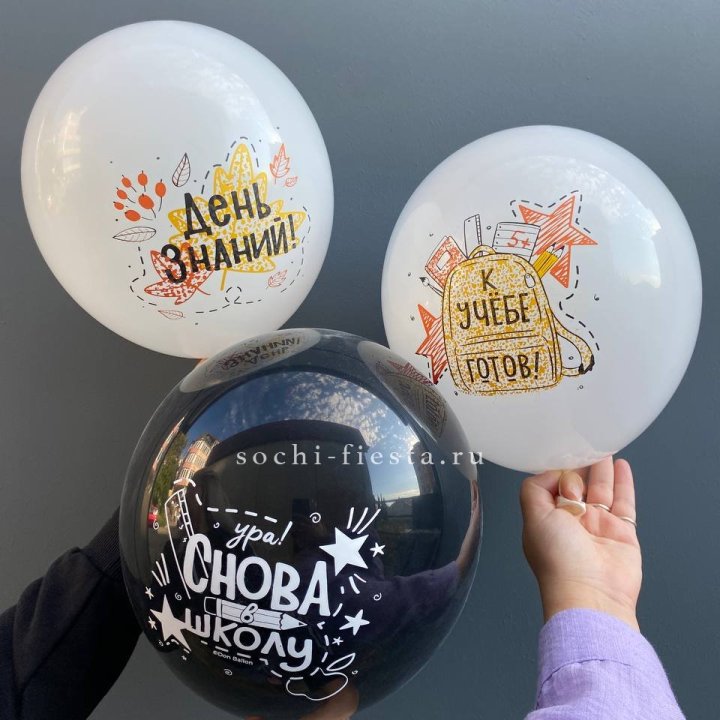 Воздушный шар к 1 сентября в Братске