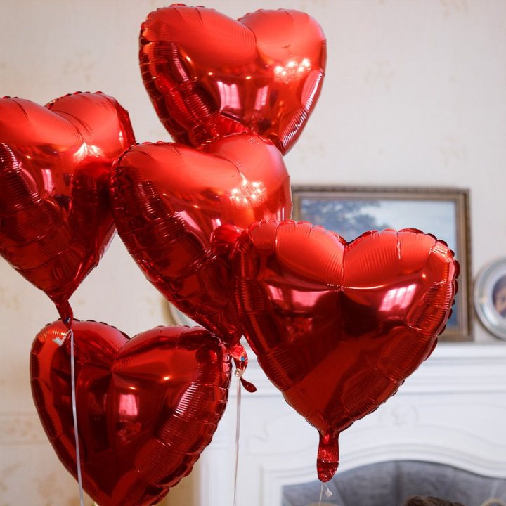 Фольгированный шар "Сердце" в Братске