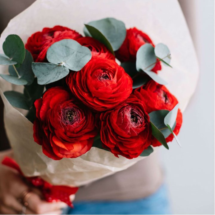 Букет ранункулюсов  в Братске