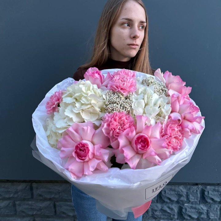 Букет "Нежное сияние" в Братске