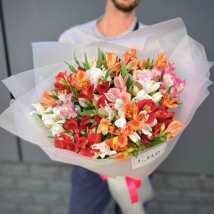 Микс альстромерий №5 в Братске