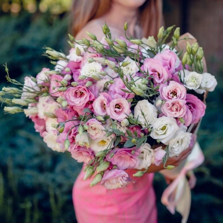 Букет эустом №1  в Братске