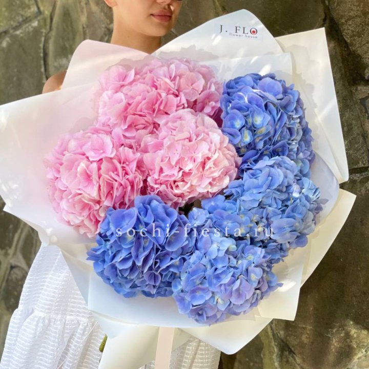 Букет гортензий №1 в Братске