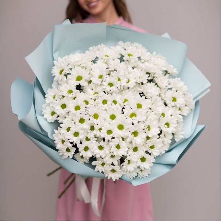  Букет хризантем "Бон-бон" в Братске