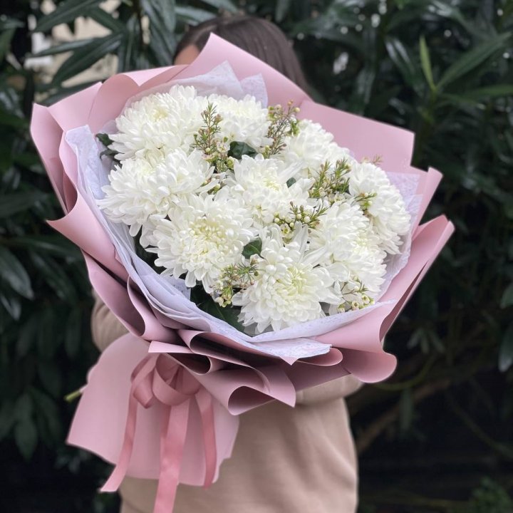 Букет хризантем №1 в Братске