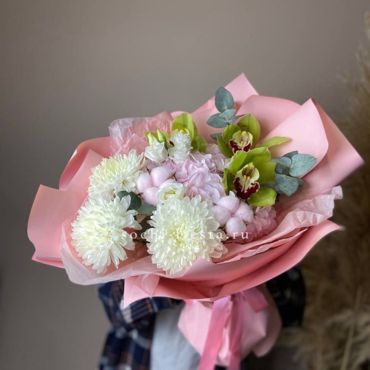  Букет с орхидеями "Вита" в Братске