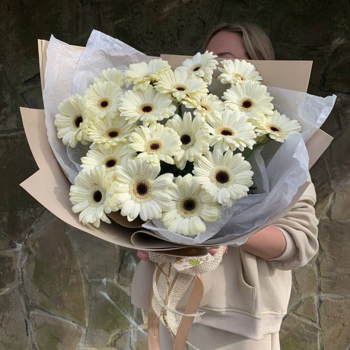 Букет голландских гербер "Шейн"" в Братске