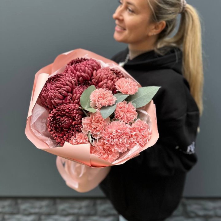 Дуо диантусы и бигуди в Братске