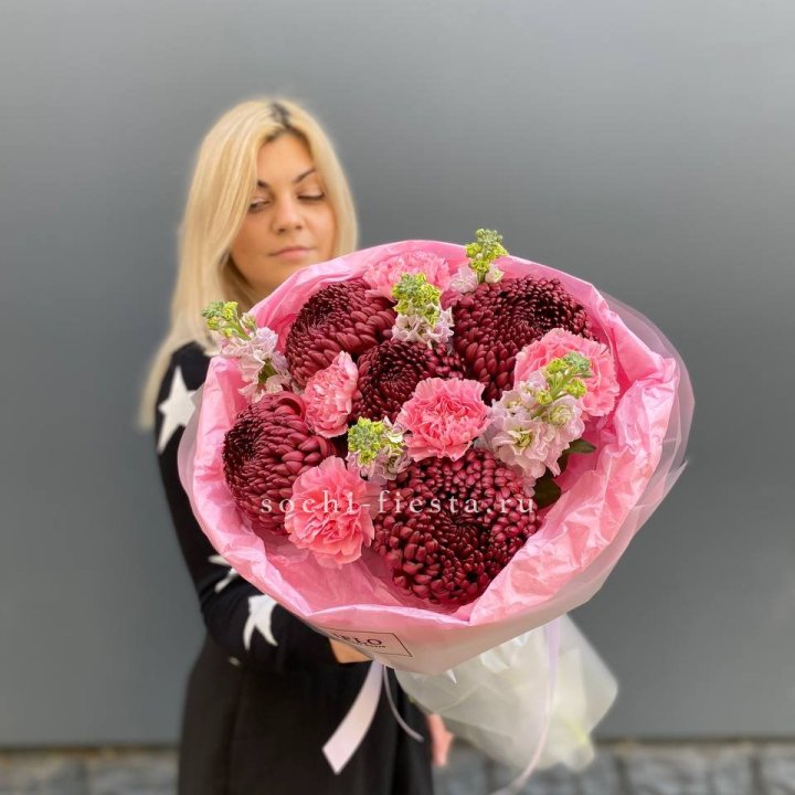 Букет "Сияющая любовь" в Братске