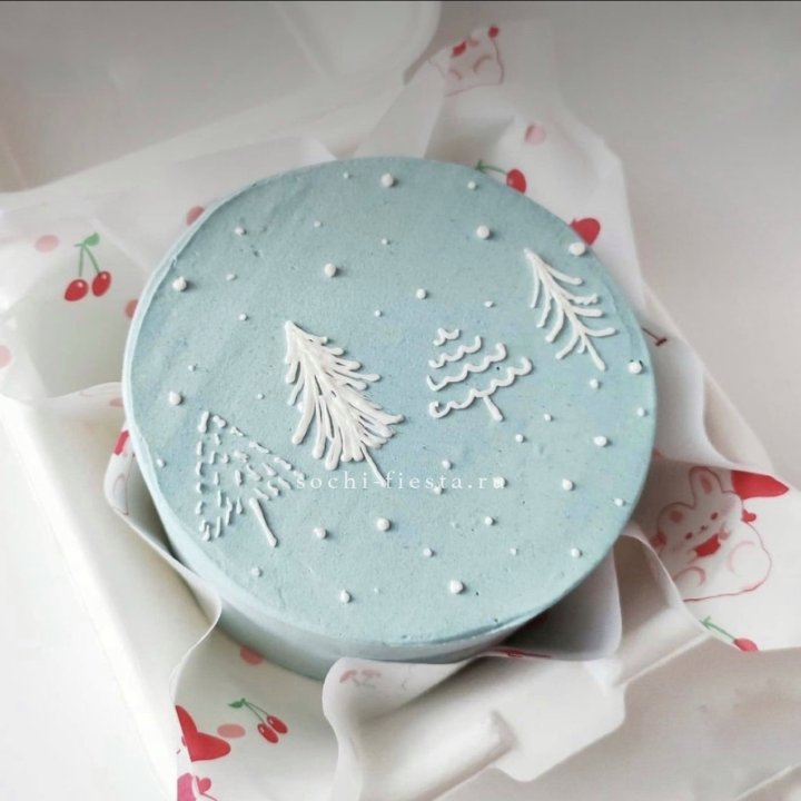 Бенто-торт "Елки" в Братске