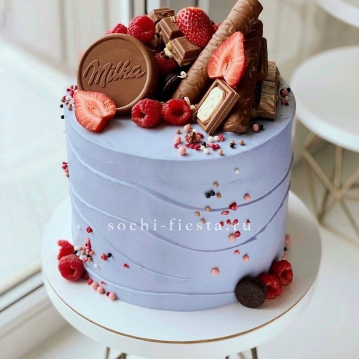 Торт "Milka's world" в Братске