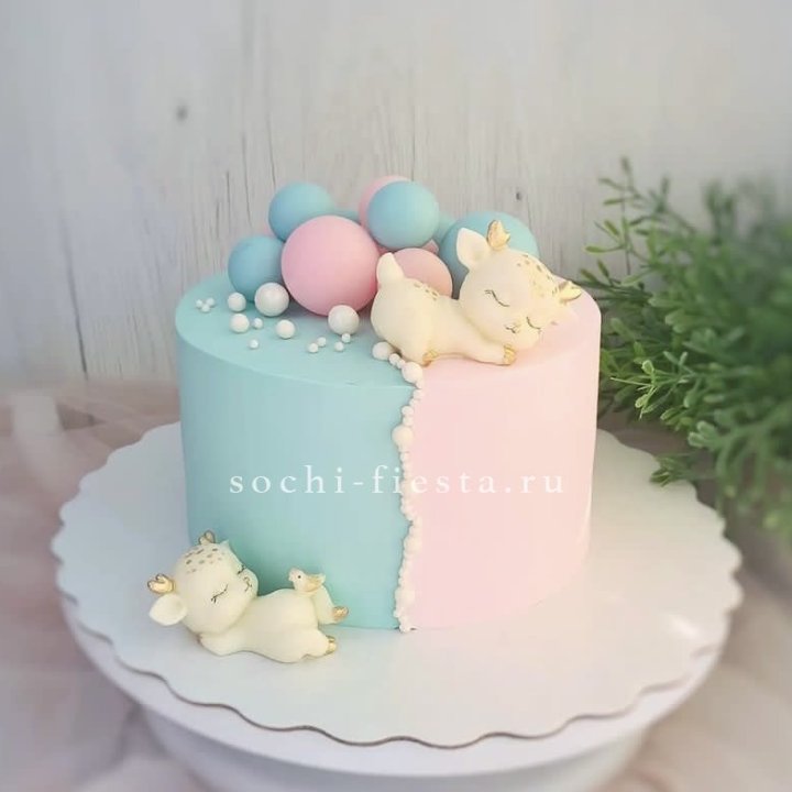 Торт "Boy or Girl?" в Братске