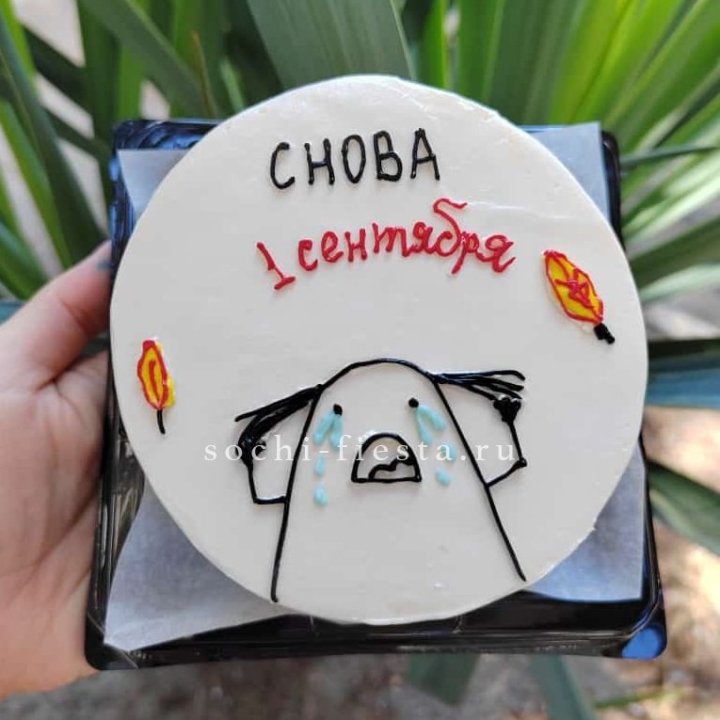 Бенто-торт "Не опять, а снова..." в Братске