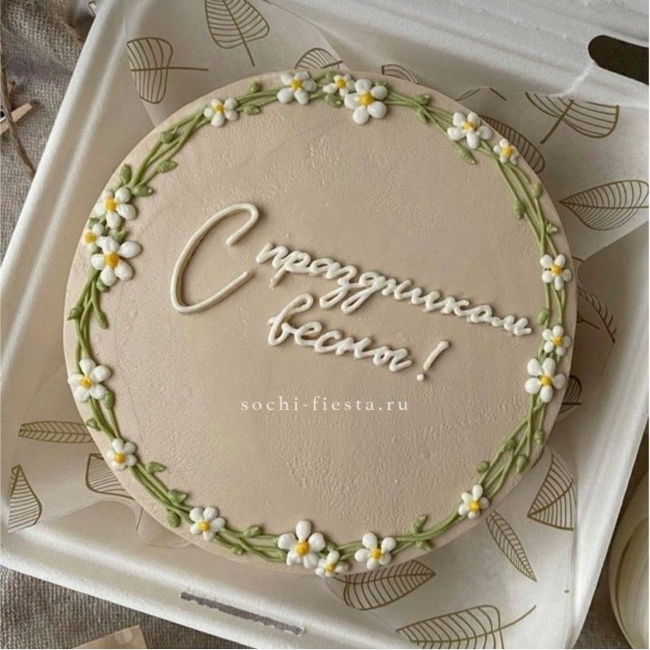 Бенто-торт "C праздником весны!"  в Братске