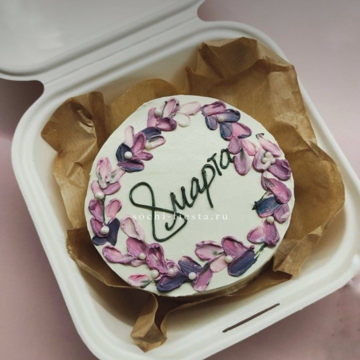 Бенто-торт "8 марта цветы"  в Братске