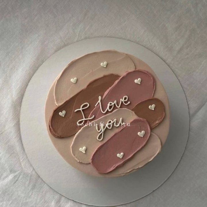 Бенто-торт "Я тебя люблю невероятно"  в Братске