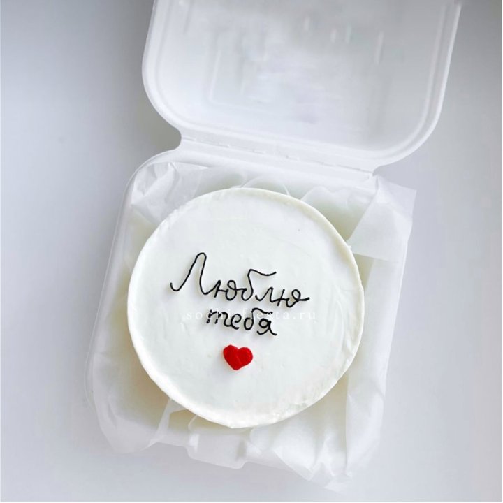 Бенто-торт "Люблю Тебя"  в Братске