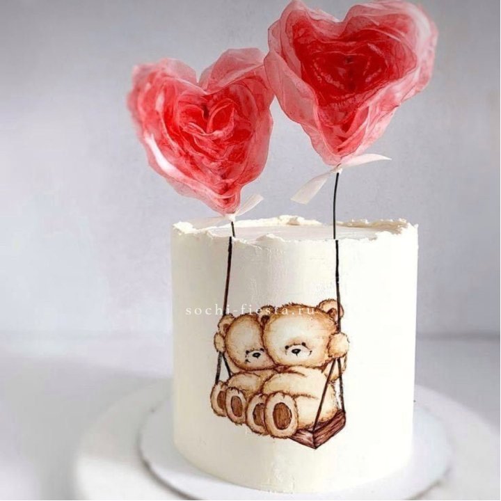 Торт "Love YOU" в Братске