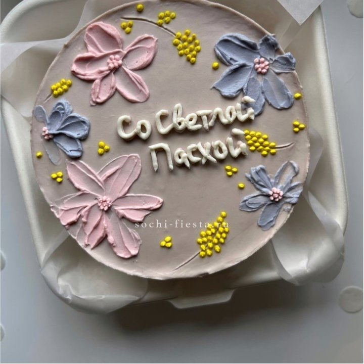 Бенто-торт "Светлой Пасхи" 3 в Братске