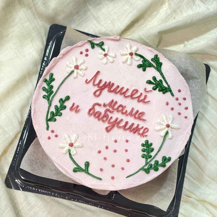 Бенто-торт "Лучшей маме и бабушке"  в Братске