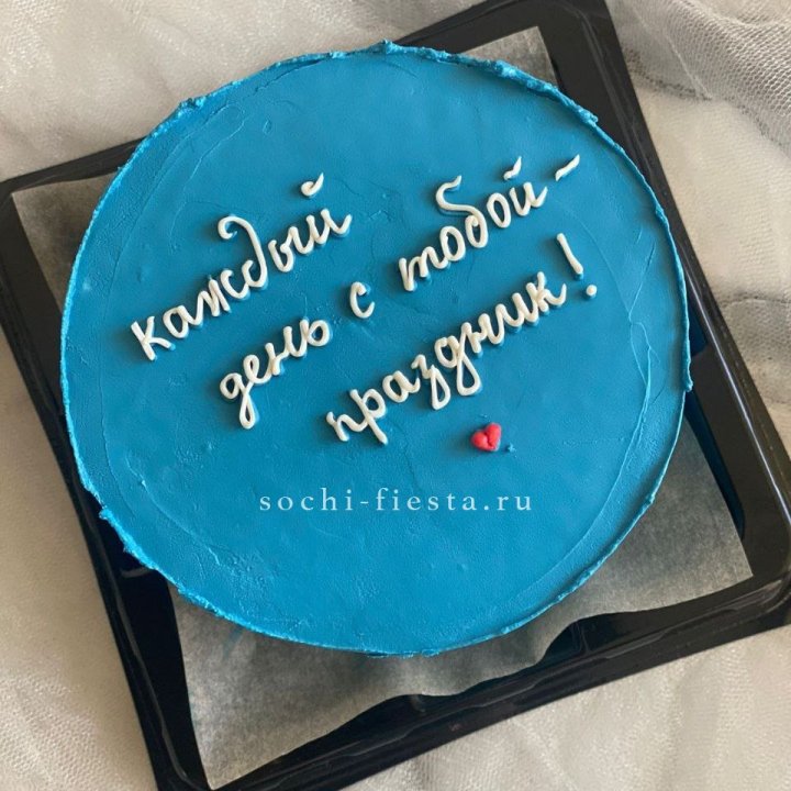 Бенто-торт "Каждый день с тобой праздник"  в Братске