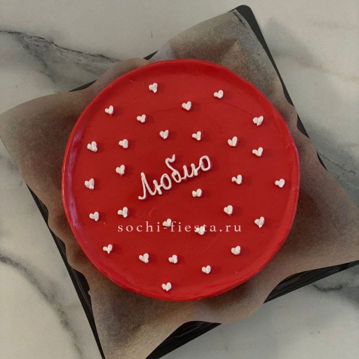 Бенто-торт "Люблю" в Братске