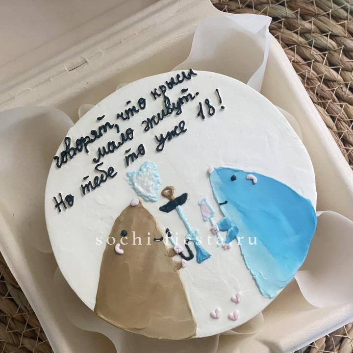 Бенто-торт "Крысы"  в Братске