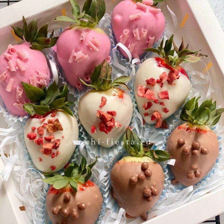 Клубника в шоколаде 9 ягод в Братске