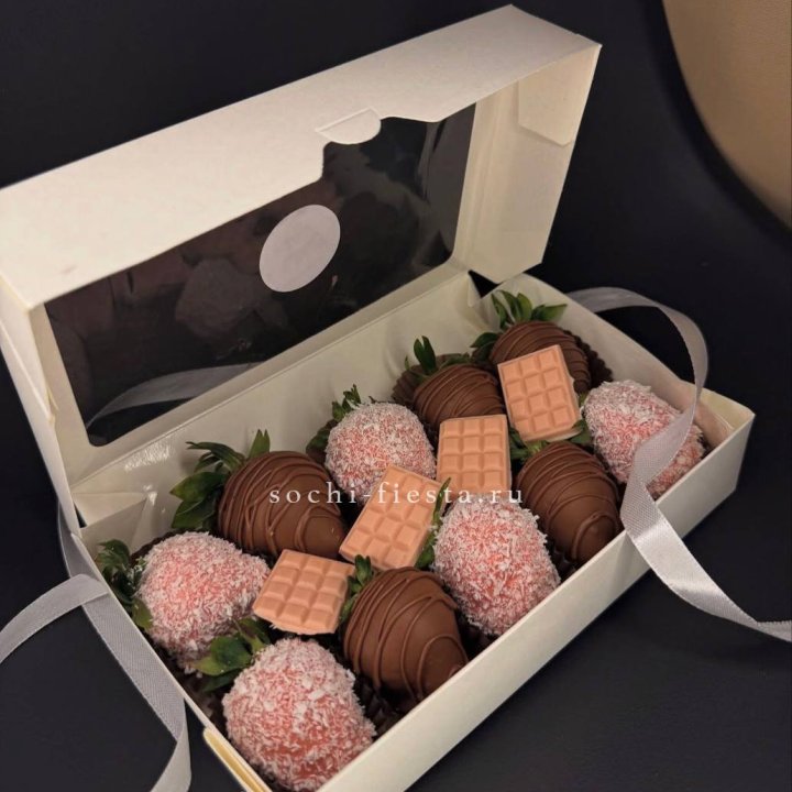 Клубника в шоколаде 10 ягод №2 в Братске