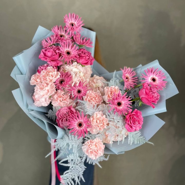 Дизайнерский букет "Свит хаер" в Братске