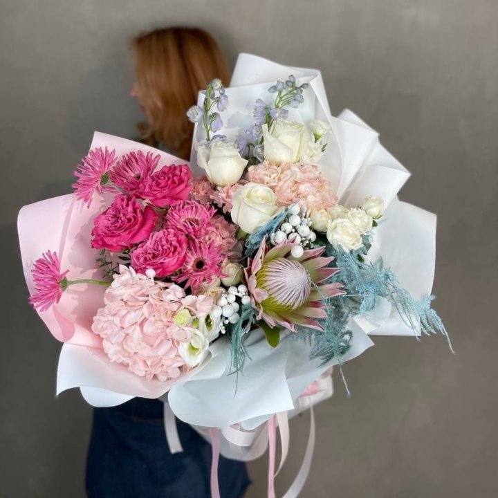 Дизайнерский букет "Фантастик" в Братске