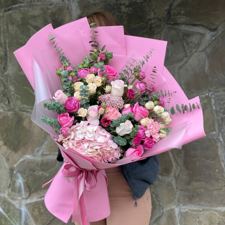 Дизайнерский букет "Паулина" в Братске