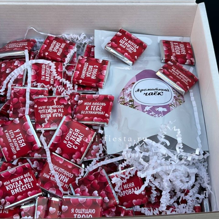 Набор Шоколад и Чай "101 причина любви" в Братске
