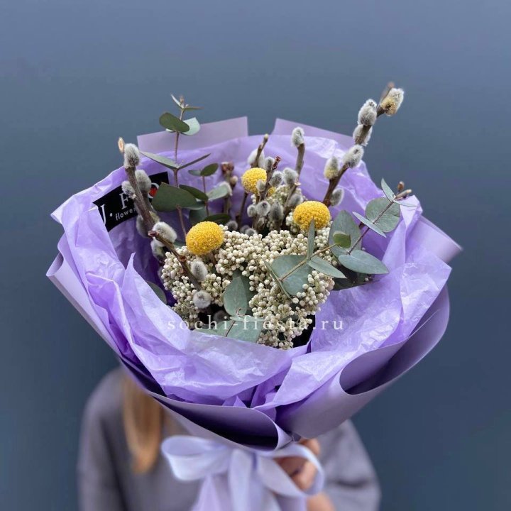 Букет с Вербой №1 в Братске