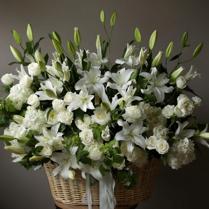 Цветочная корзина макси №3 в Братске