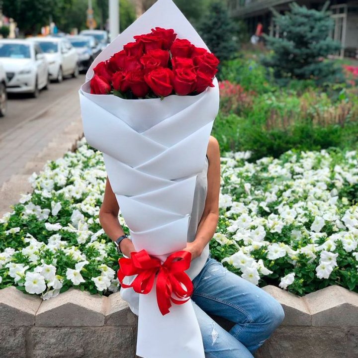 Высокие розы Кантри в Братске