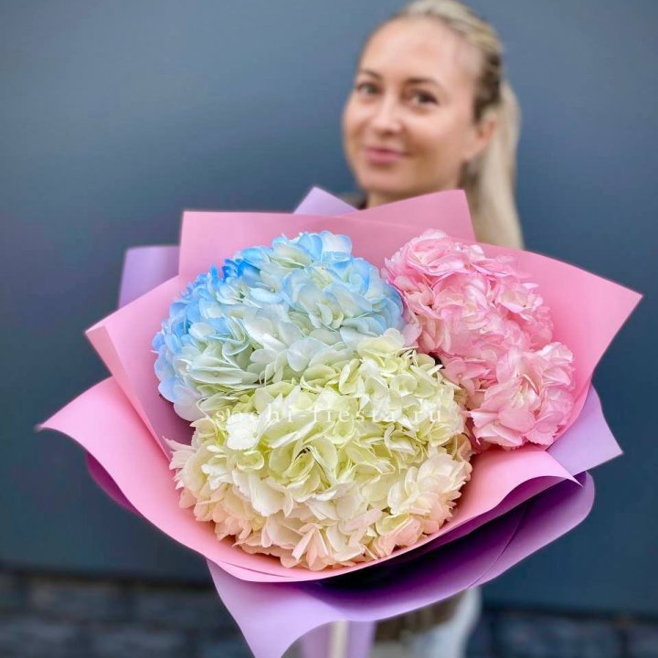 Букет гортензий "Тоника" в Братске