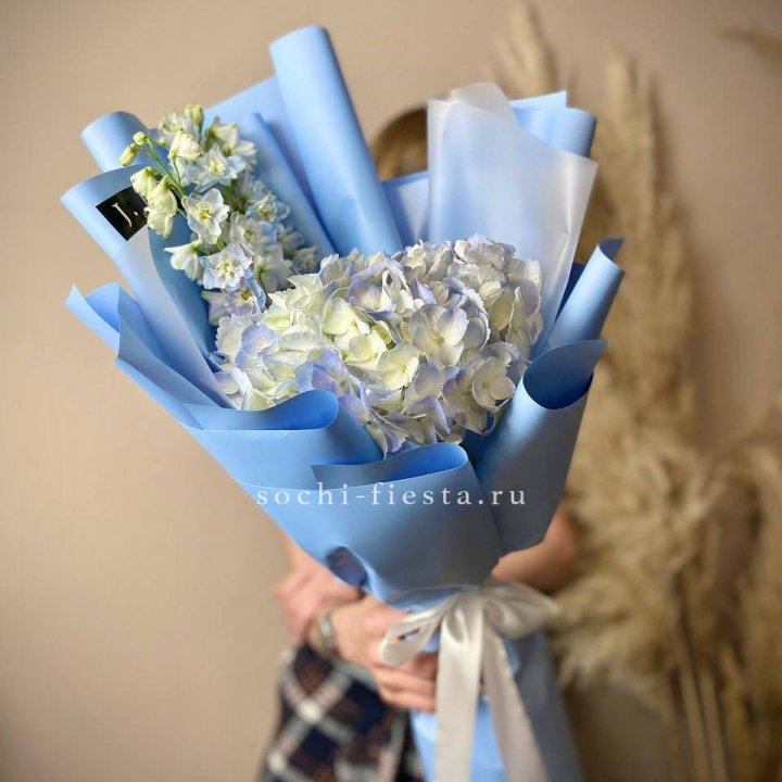 Гортензия "Блю скай" в Братске