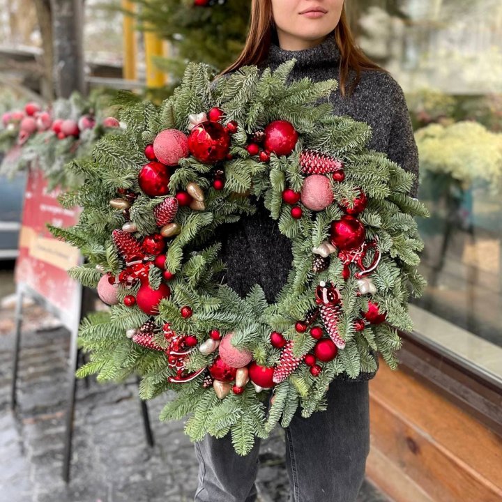 Рождественский венок  в Братске