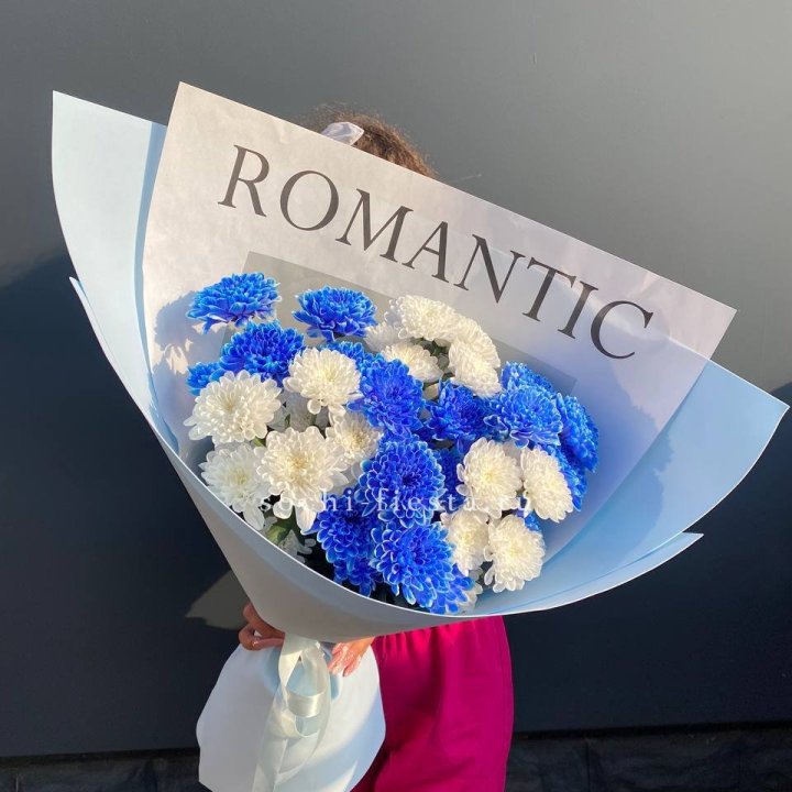 Букет кустовых хризантем  в Братске