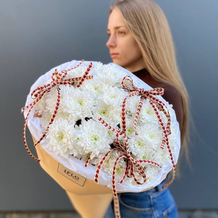 Букет "Хризантемы с любовью" в Братске