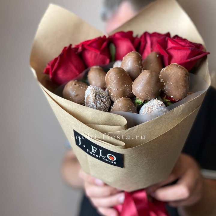 "Тандем с шоколадной клубникой" в Братске