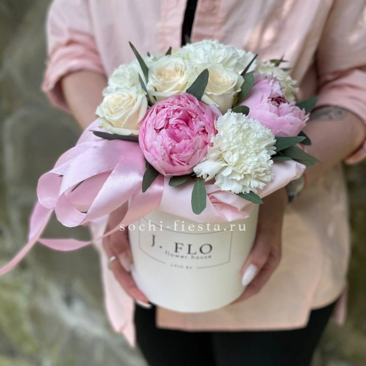 Цветочный бокс мини №2 в Братске