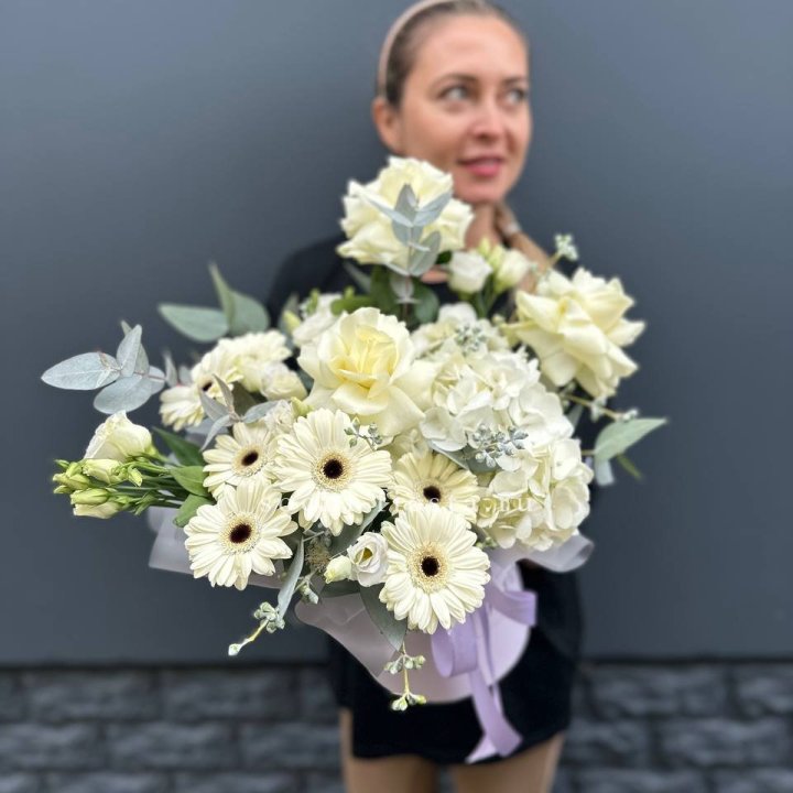 Цветочный бокс "Лавандовый сон" в Братске