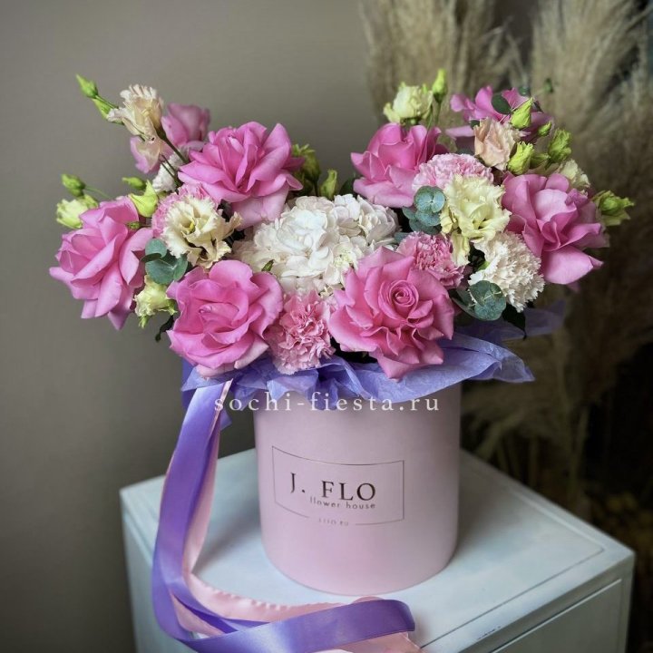 Цветочная коробка "Мишель" в Братске