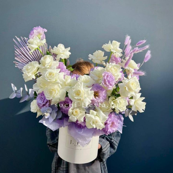 Цветочный бокс "Изабель" в Братске