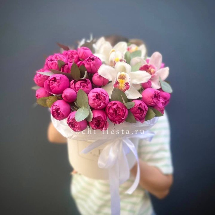 Бокс дуо мисти и орхидеи в Братске