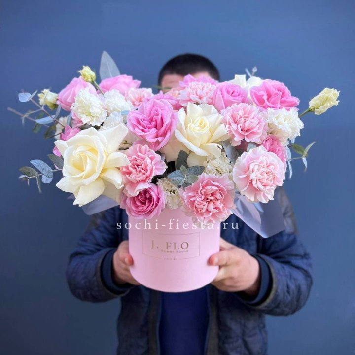 Цветочный бокс "Памела" в Братске