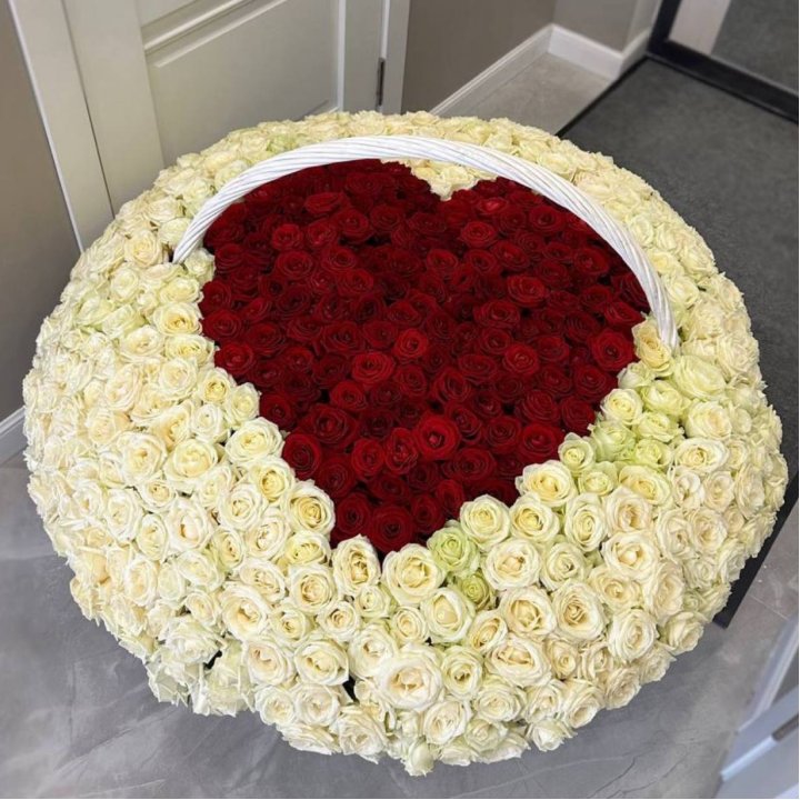 501 роза сердце в Братске