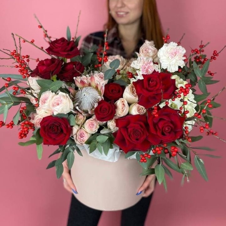 Авторский бокс "Ред гарден" в Братске